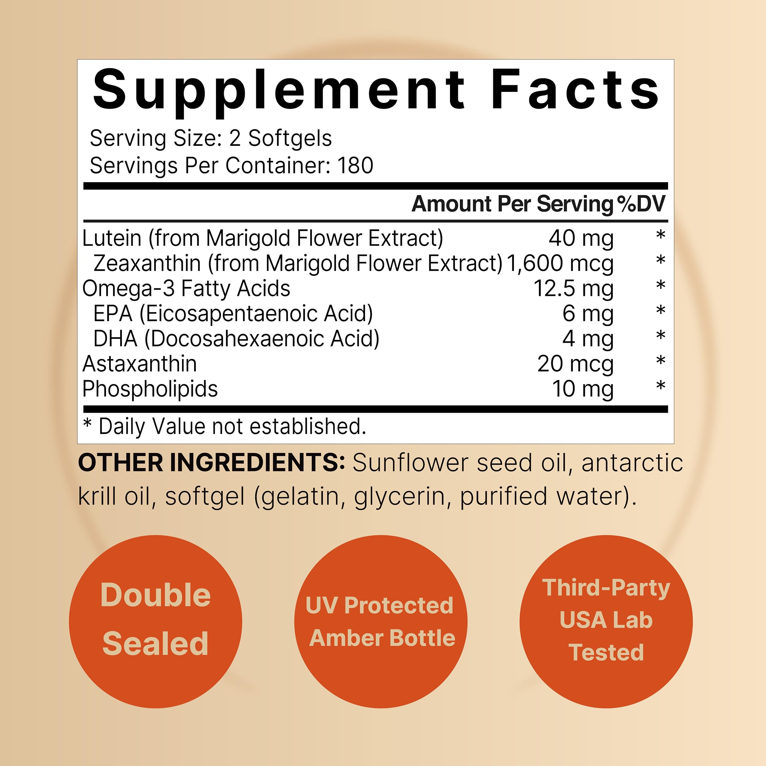 NatureBell Lutein Eye Health Supplement with Zeaxanthin


