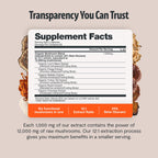 FreshCap Organic Mushroom Supplement - 12:1 Extract

