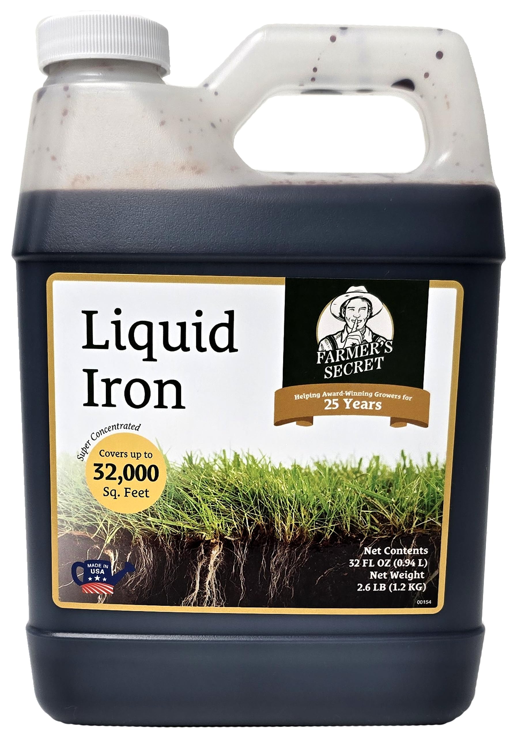 Farmer’s Secret Chelated Liquid Iron for Lawns | Shop Now

