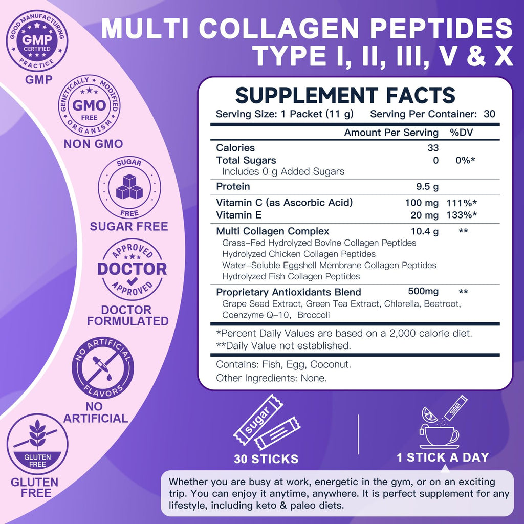 DRFOSTER Collagen Powder with Antioxidants

