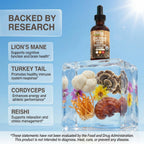 Clean Nutra Mushroom Liquid Drops | Immune Support


