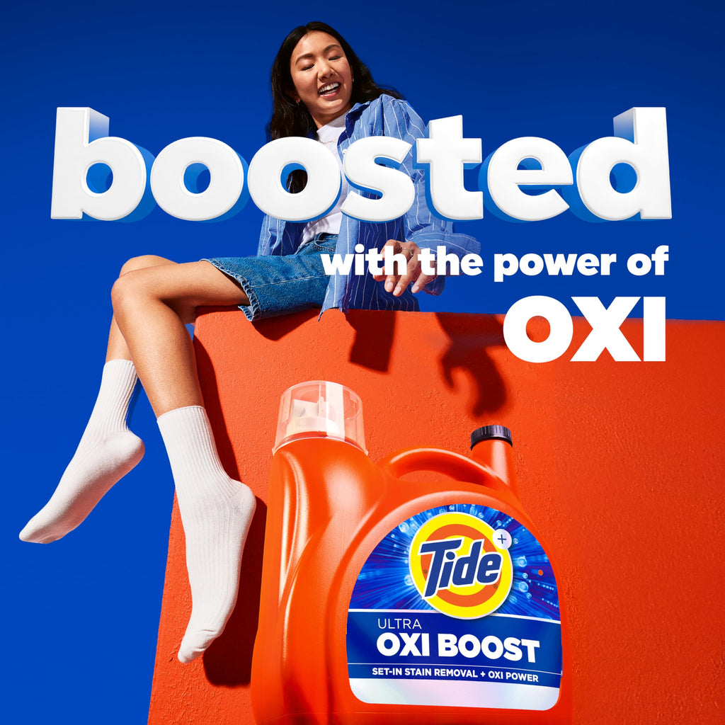 Tide Ultra Oxi Boost Liquid Laundry Detergent

