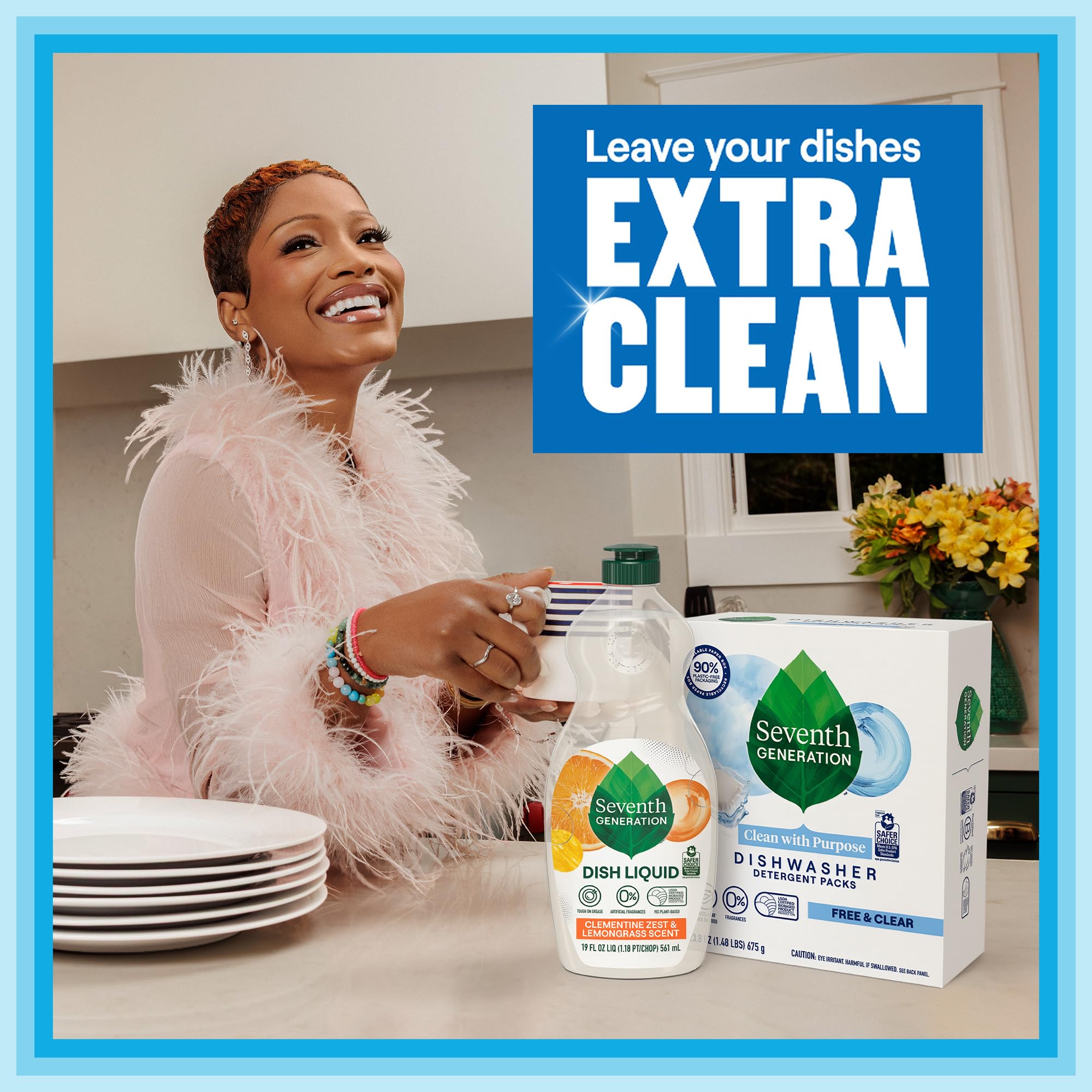 Seventh Generation Dishwasher Detergent Plant-Powered


