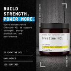 Beyond Raw Creatine HCl Powder – Lab-Grade Performance

