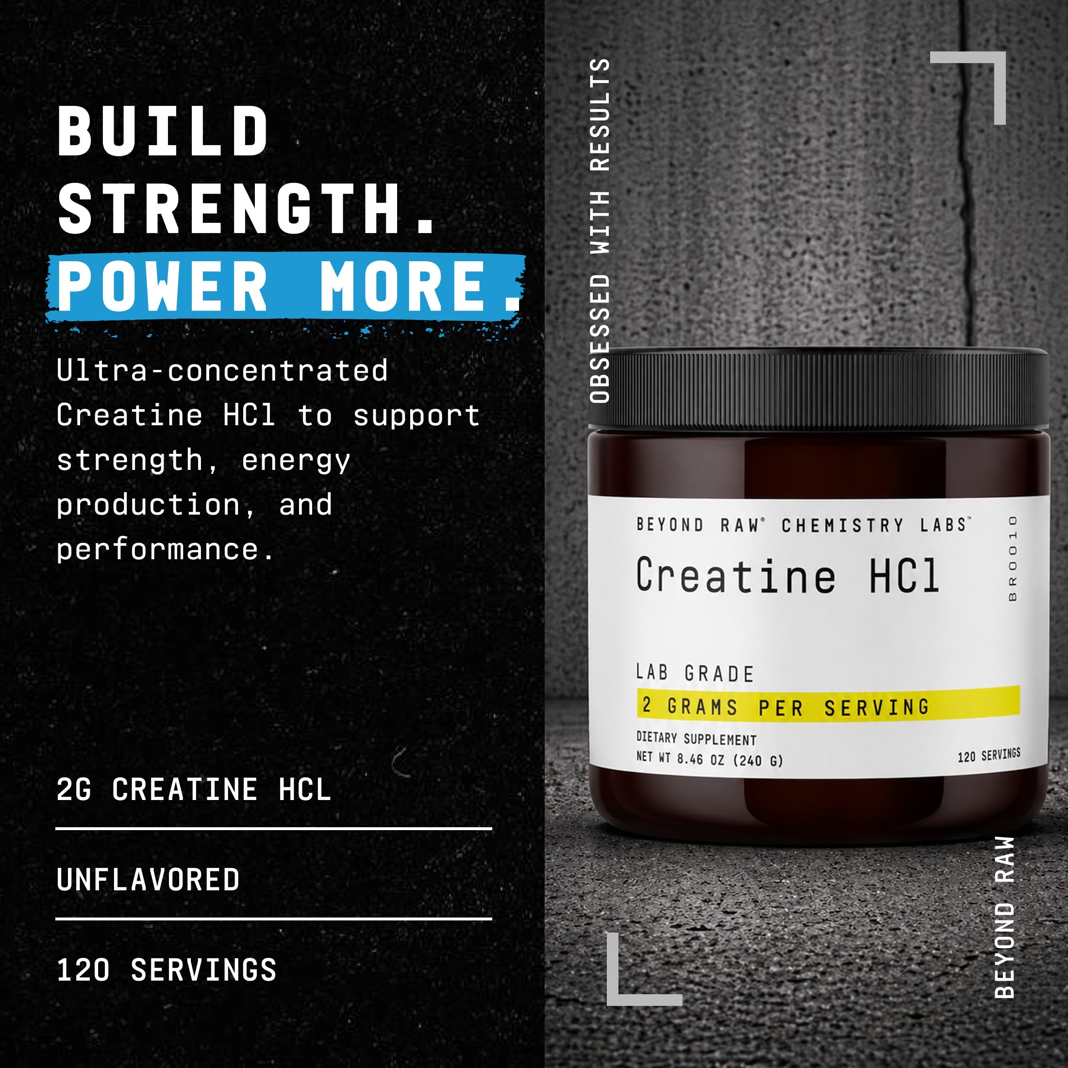 Beyond Raw Creatine HCl Powder – Lab-Grade Performance

