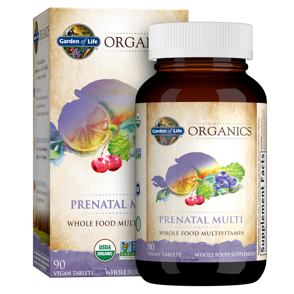 Garden of Life Organics Prenatal Multivitamin – Vegan

