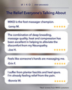 MIKO Foot Massager Deep Kneading Shiatsu

