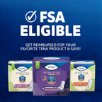 TENA Sensitive Care Overnight Pads for Women|Extra Coverage


