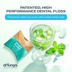 drTung's Smart Floss Mint - Natural Expanding Dental Floss


