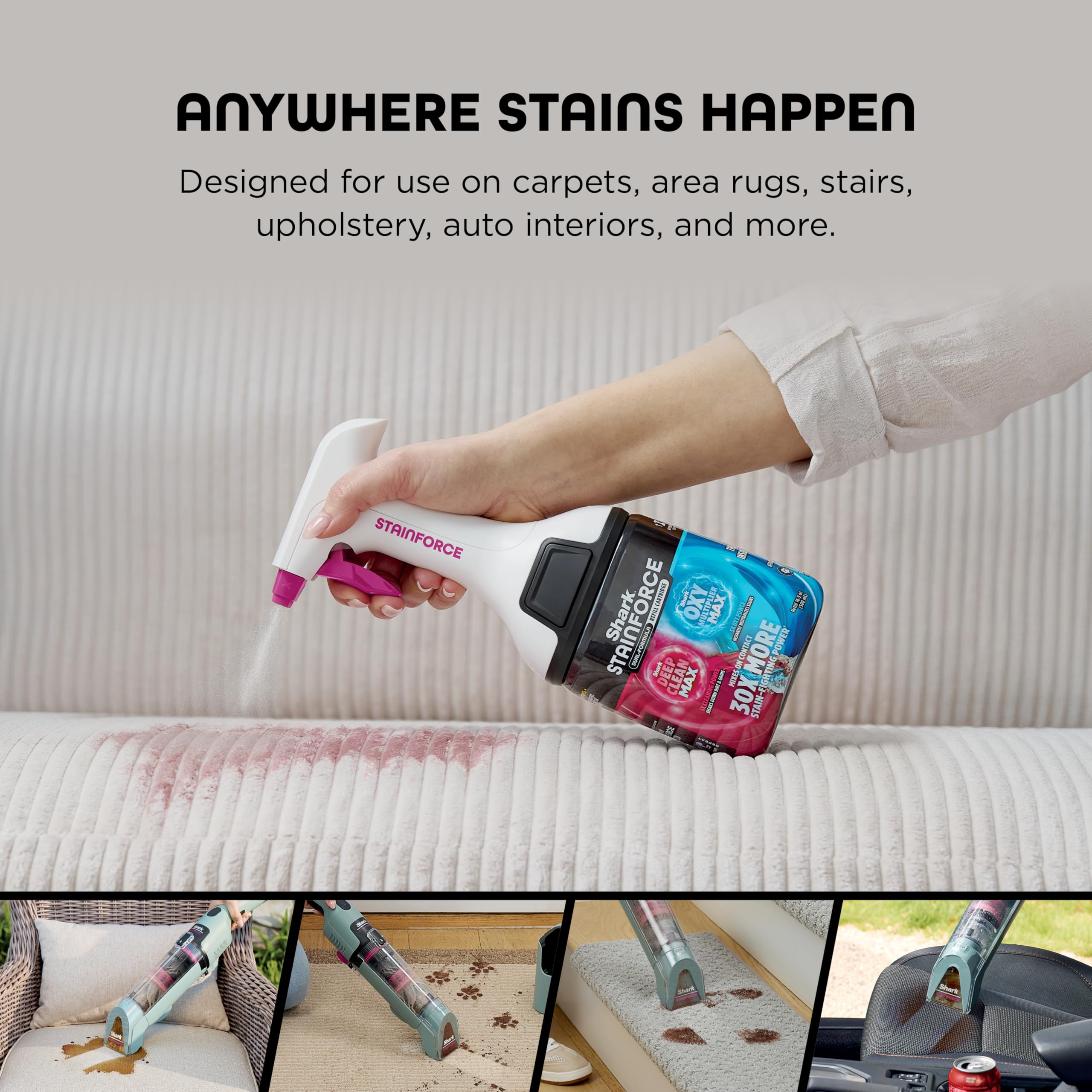 Shark StainForce Dual-Formula Refill Cartridges

