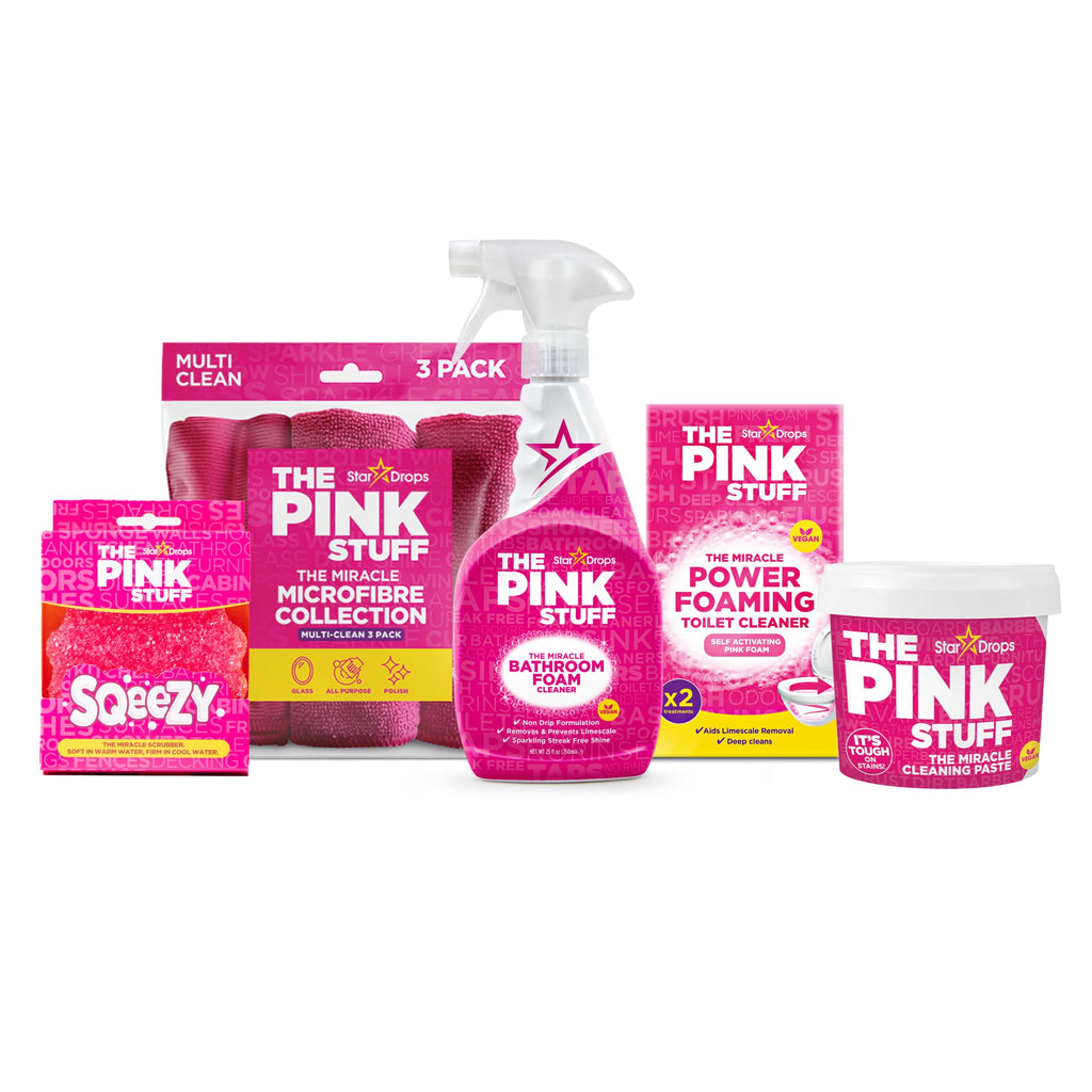 Bathroom Cleaning Kit by Stardrops - The Pink Stuff

