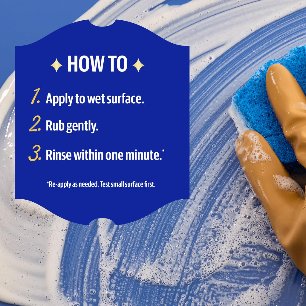 Bar Keepers Friend Soft Cleanser & 2-in-1 Cleaner Bundle

