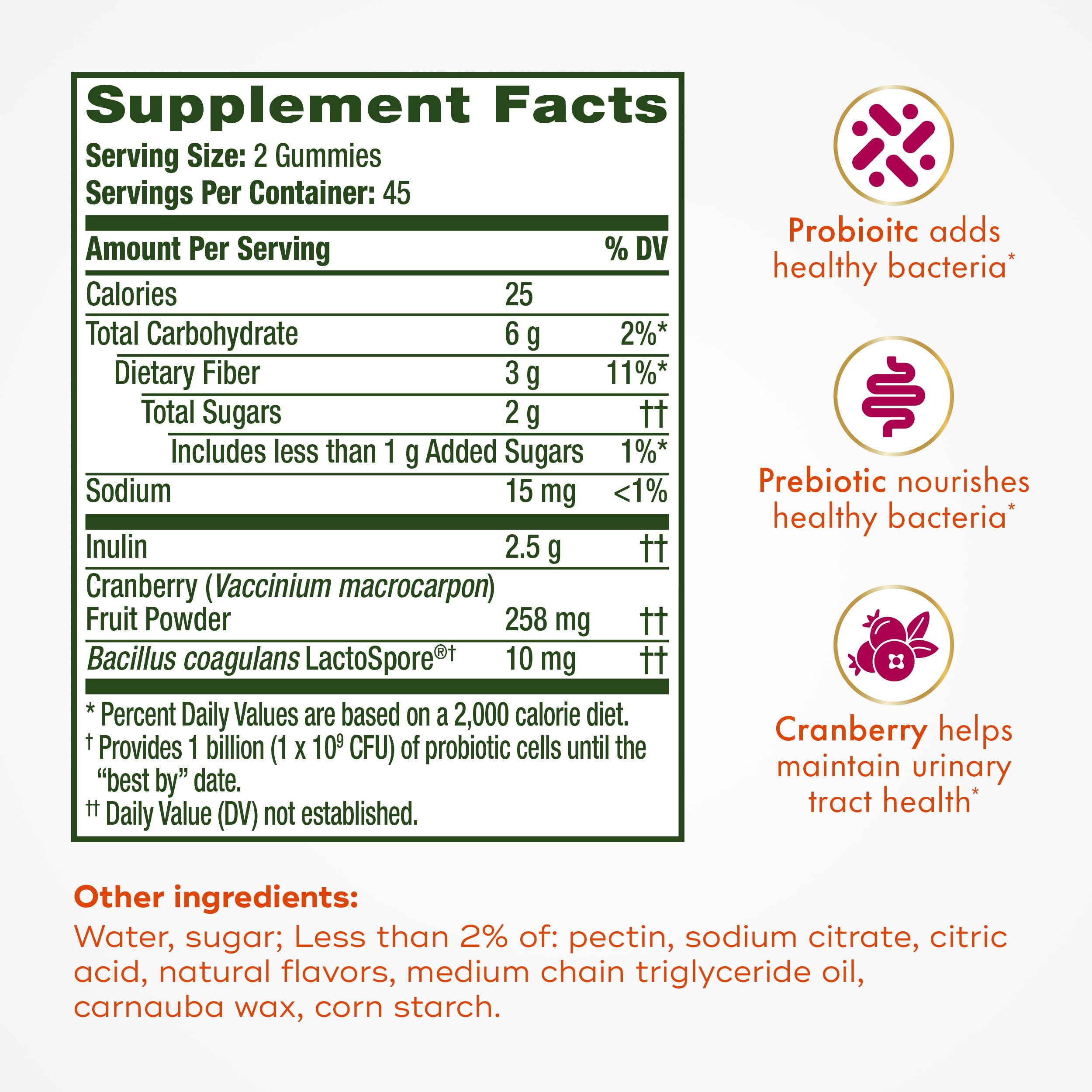 Align Probiotic Women’s Dualbiotic with Cranberry

