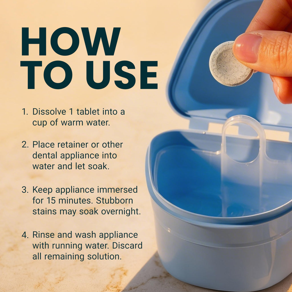 M3 Retainer and Denture Cleansers for Removable Appliances

