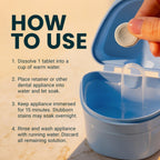 M3 Retainer and Denture Cleansers for Removable Appliances

