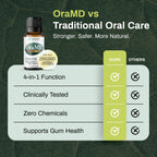 OraMD Original Strength Tooth Oil - 4-in-1 Oral Care


