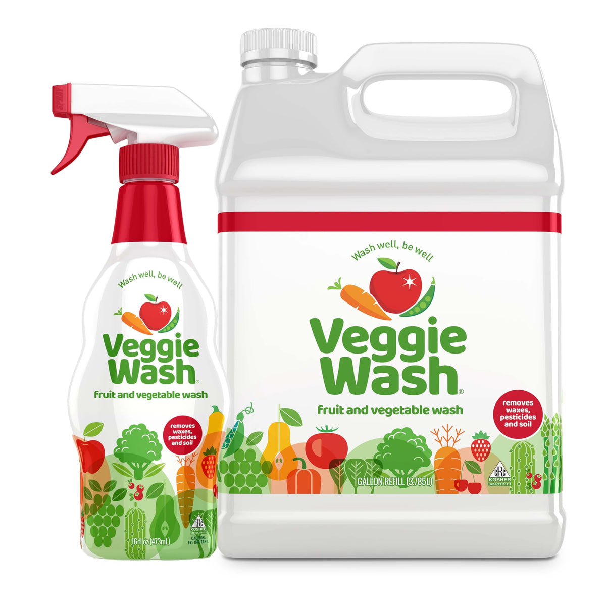 Veggie Wash Fruit & Vegetable Wash for Produce