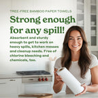 Caboo Bamboo Paper Towels - 2-Ply Eco Friendly

