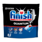 Finish Quantum Dishwasher Pods No Pre-Rinse Detergent

