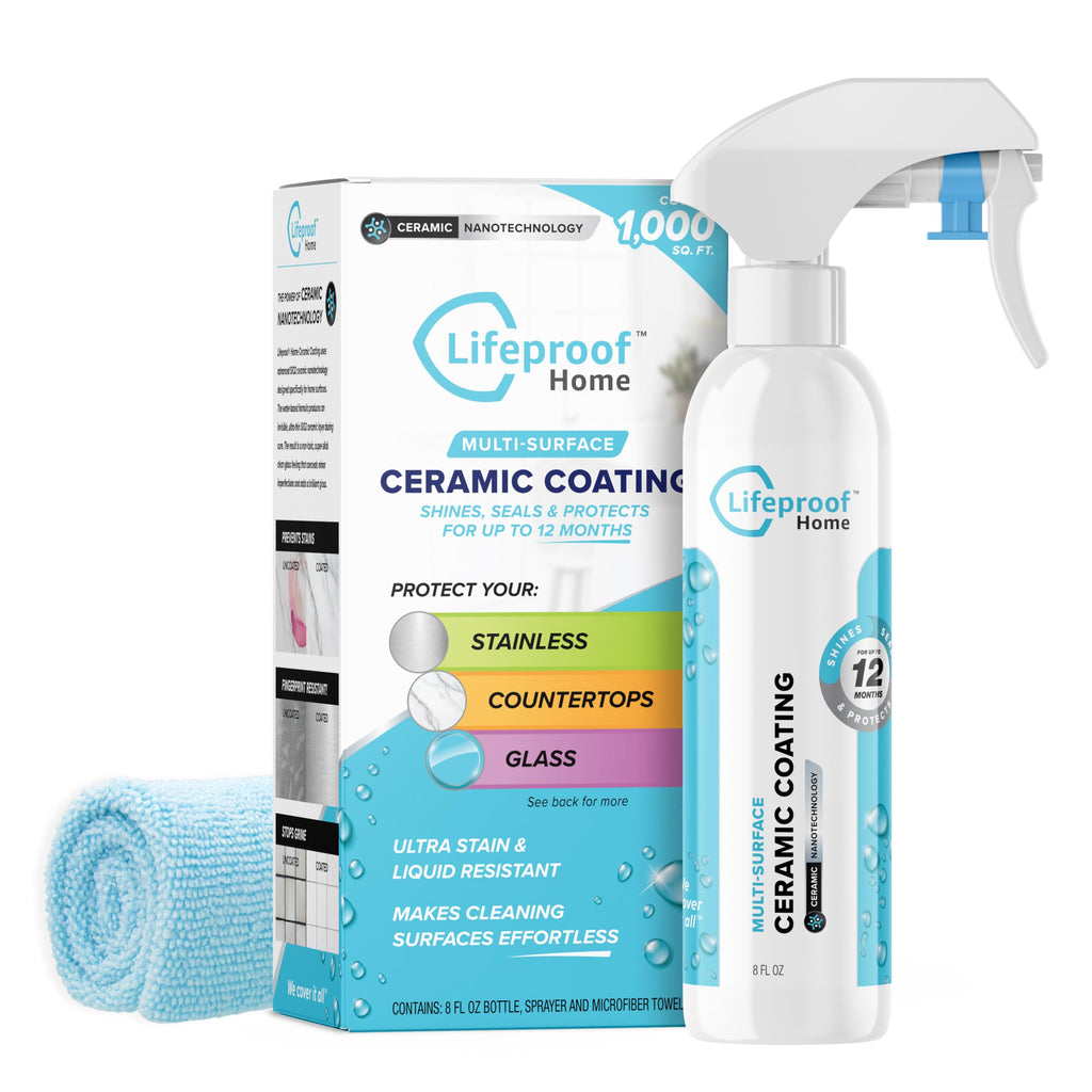 Lifeproof Ceramic Coating Spray Kit Kitchen & Bath Surfaces

