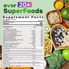 Nextdia Super Greens Multivitamin Gummies Spirulina

