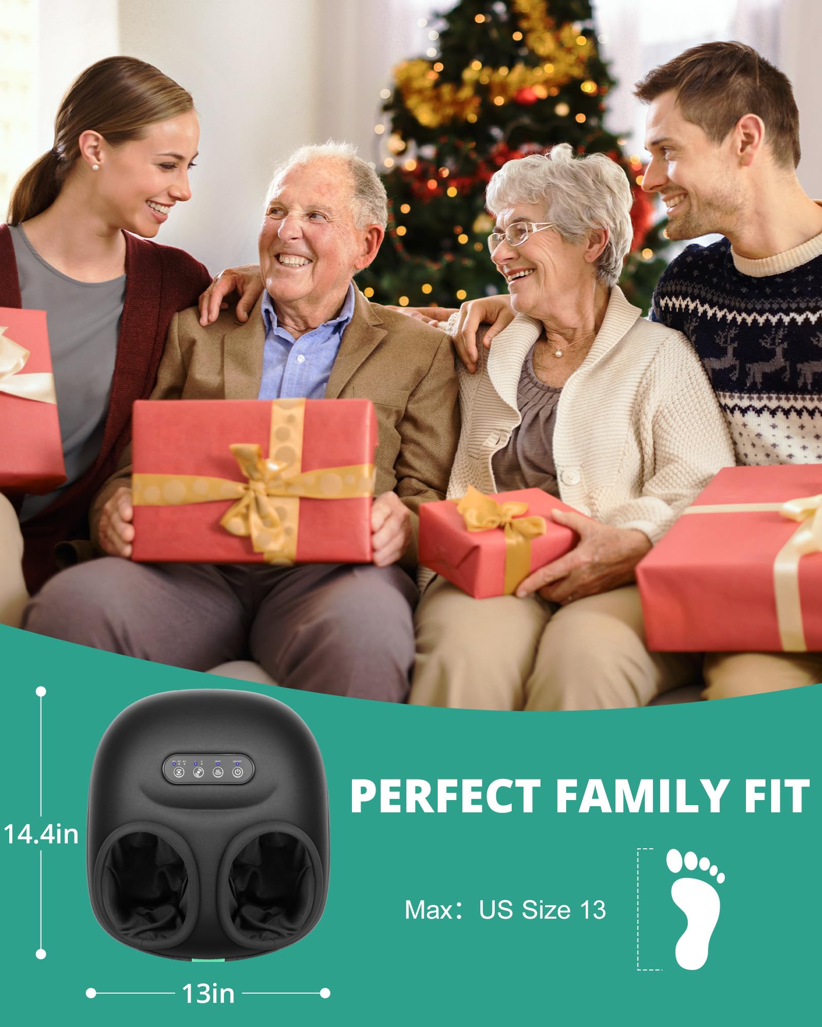 Medcursor Foot Massager with Heat and Shiatsu | Relief

