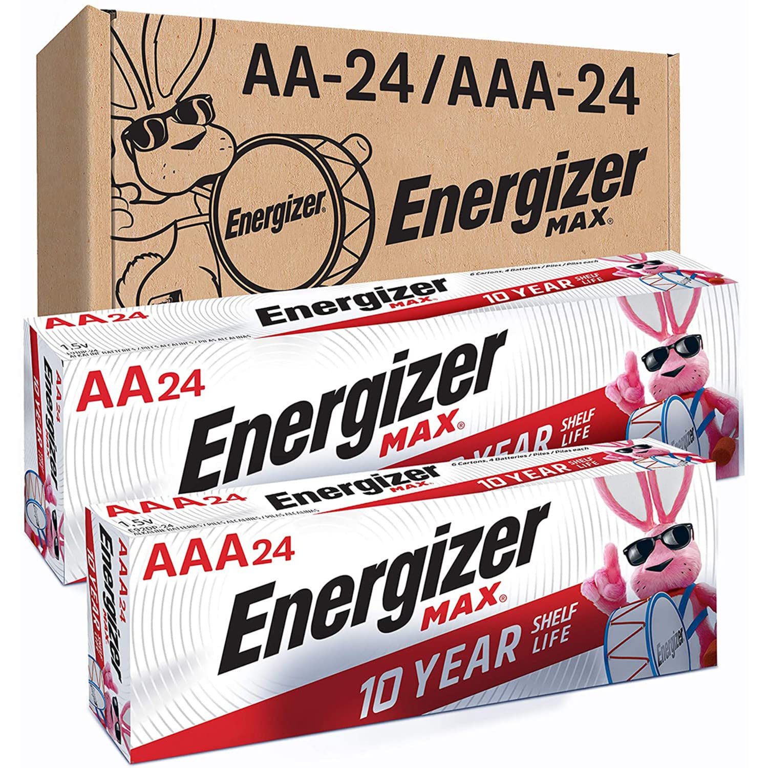 Energizer MAX Alkaline Batteries Long-Lasting Power

