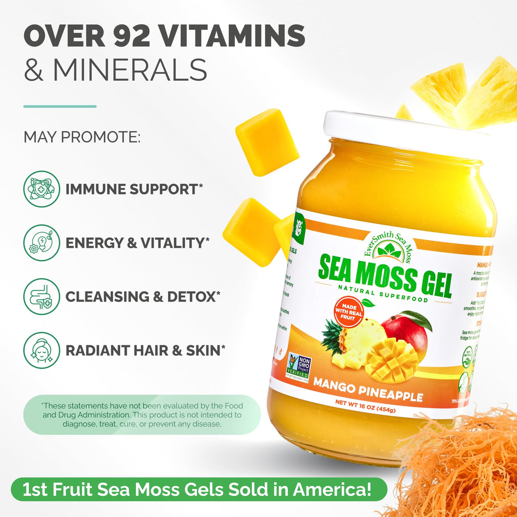 Sea Moss Gel by EverSmith Organics | USA Made

