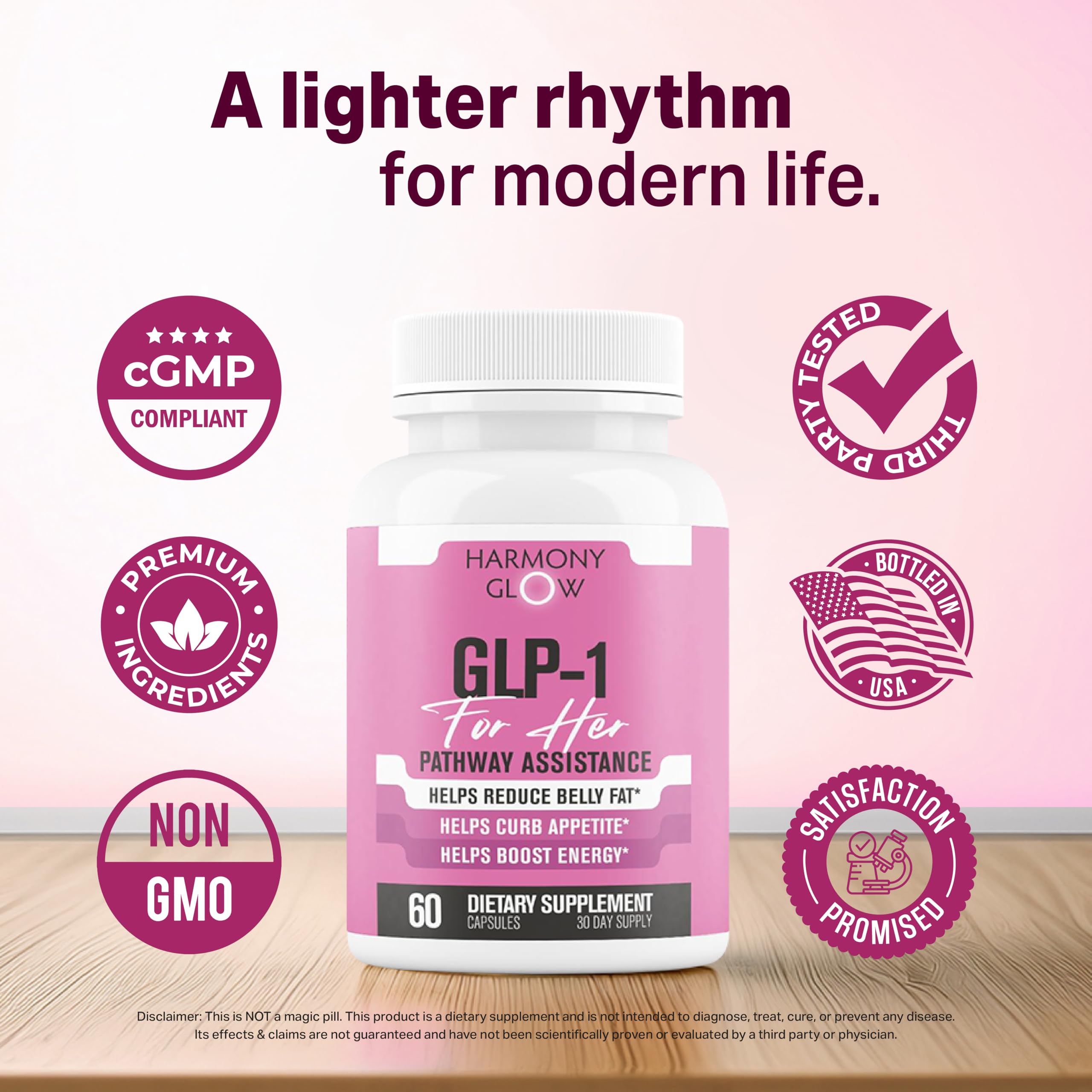 Harmony Glow Weight Management Dietary Supplement

