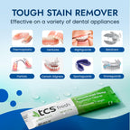 TCS Fresh Denture Cleaner Mint Powder for Dentures

