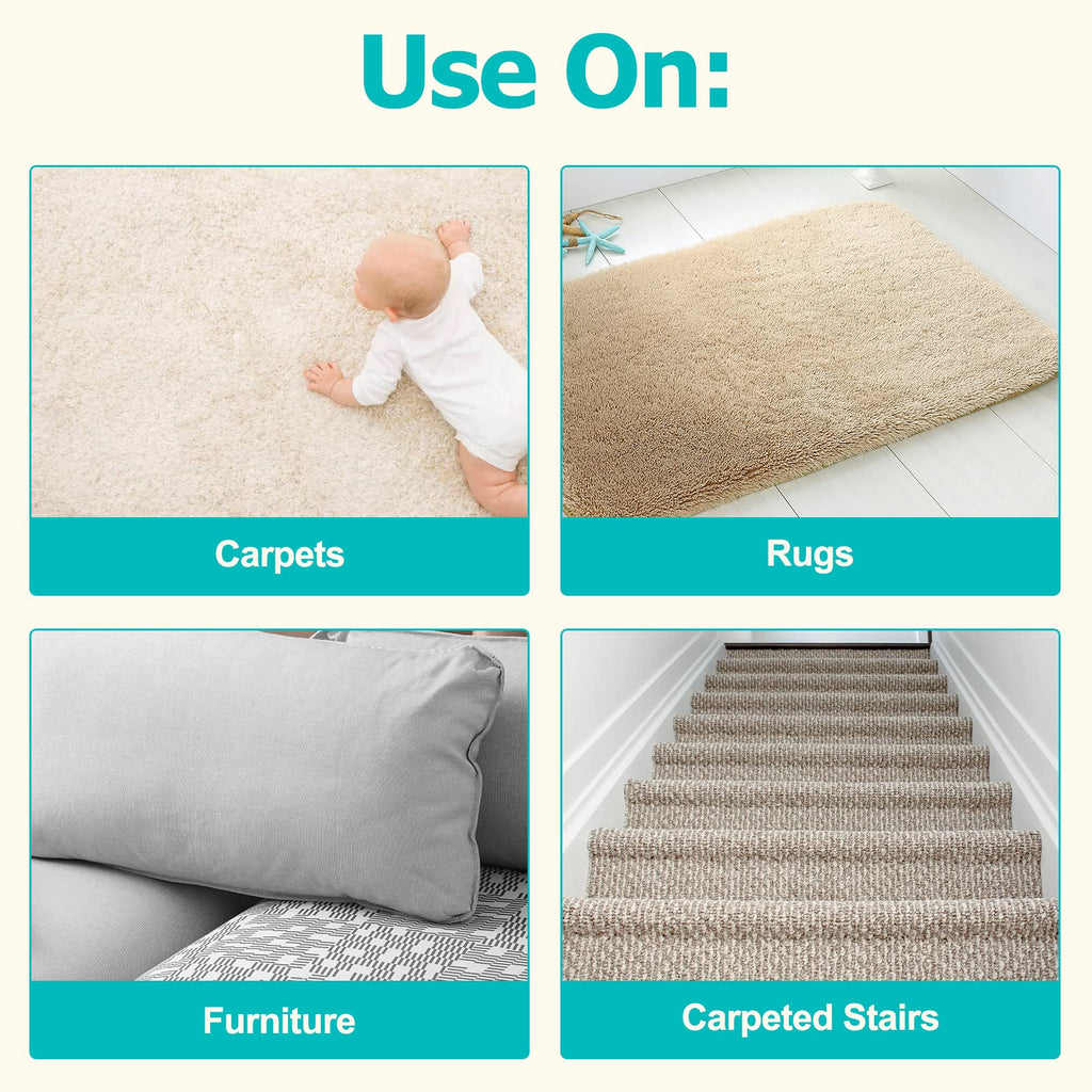 GOSEDER Carpet Rake for Pet Hair Removal | Durable Brush

