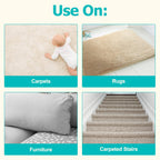 GOSEDER Carpet Rake for Pet Hair Removal | Durable Brush


