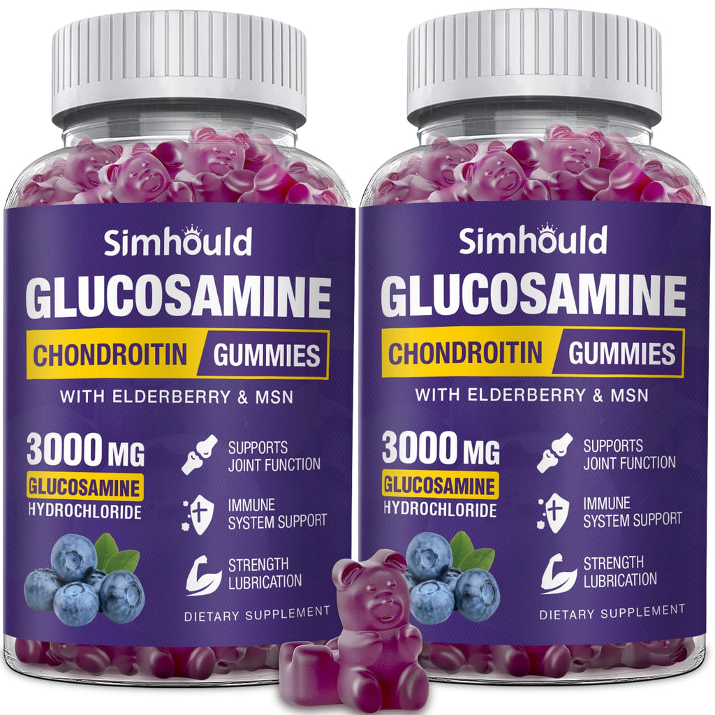 Simhould Glucosamine Chondroitin Gummies – Joint Support

