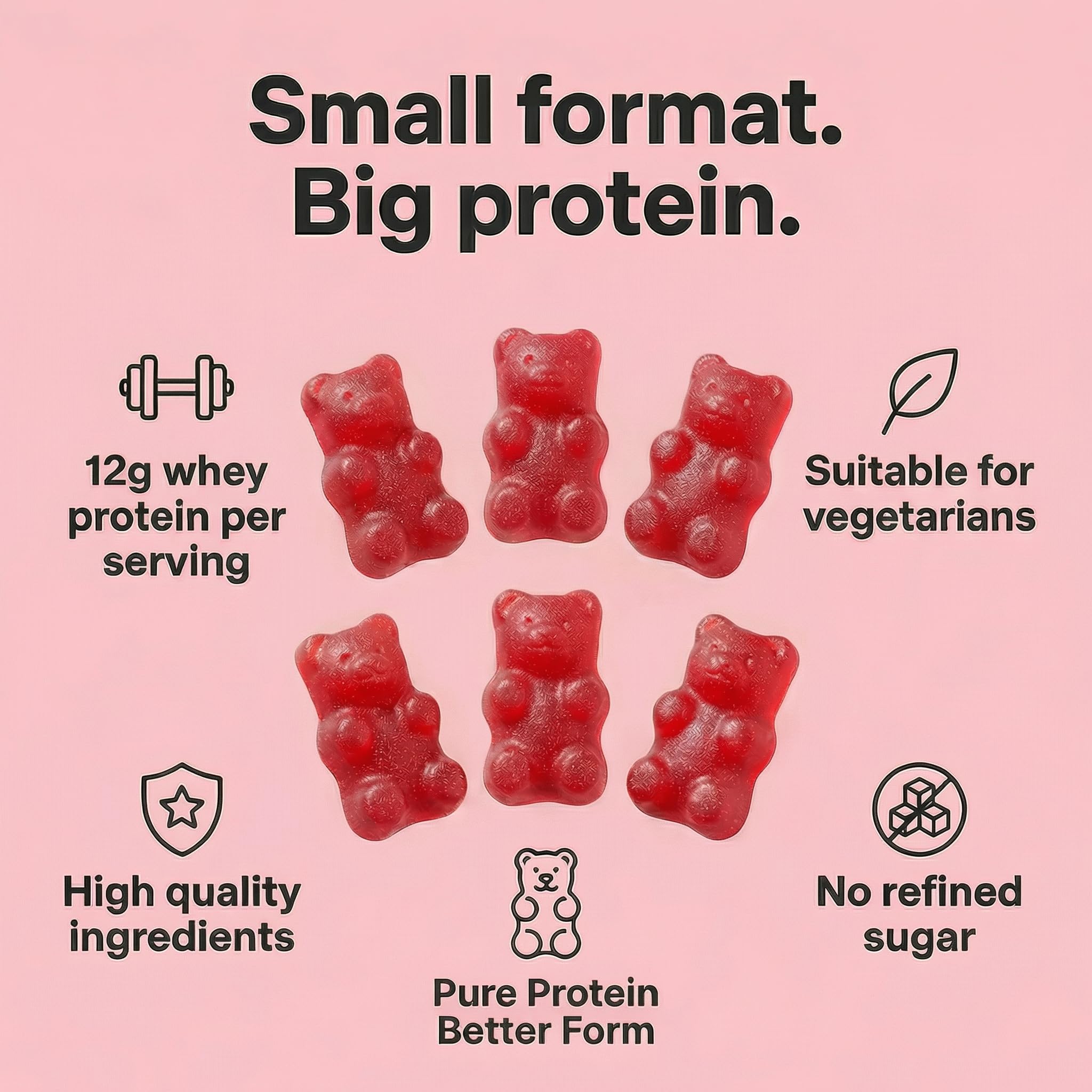 Myprotein Whey Protein Gummies – 12g Protein Snack

