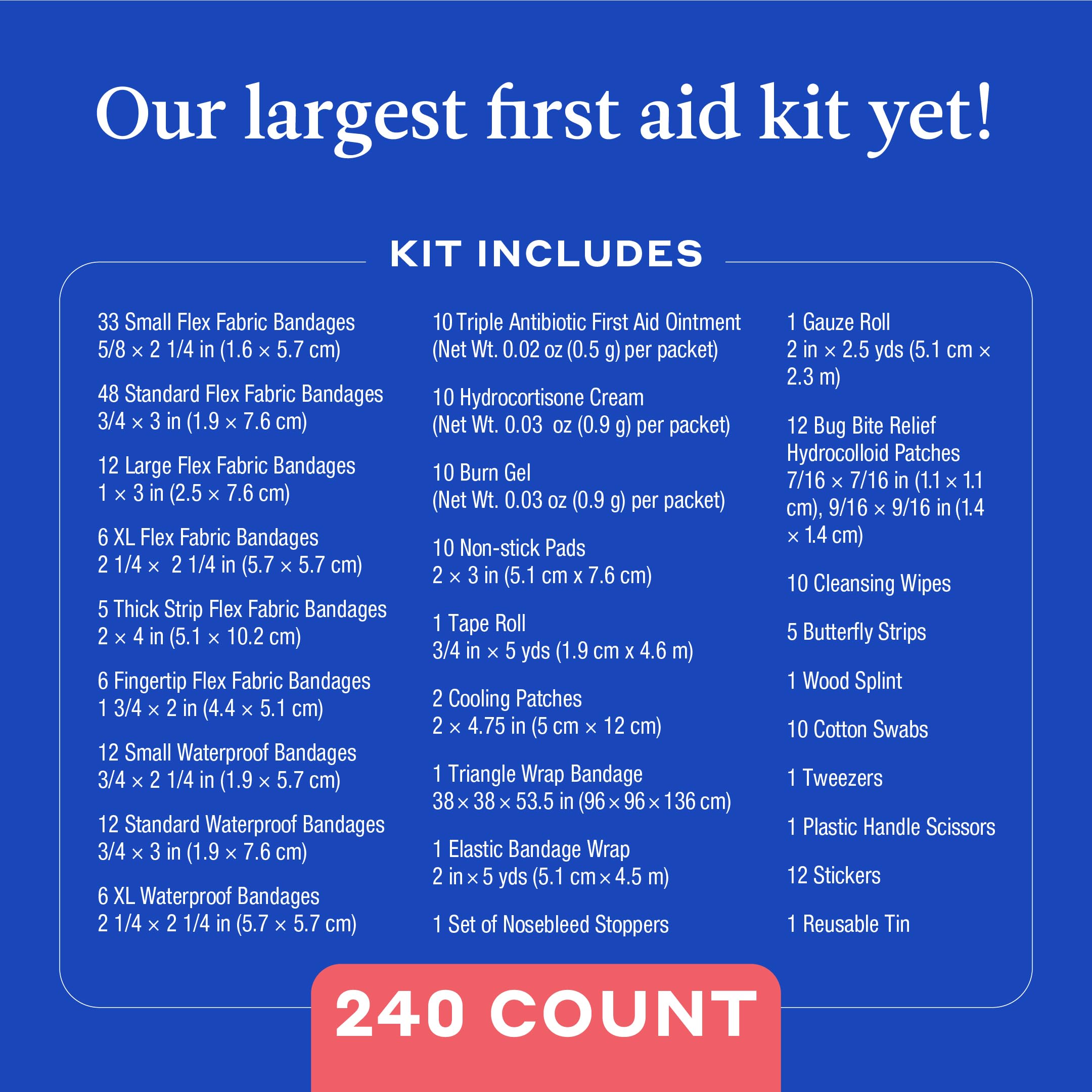 Welly Comprehensive First Aid Kit | All-in-One Safety

