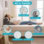 WGAKCED Wedge Pillow Set for Sleep and Recovery

