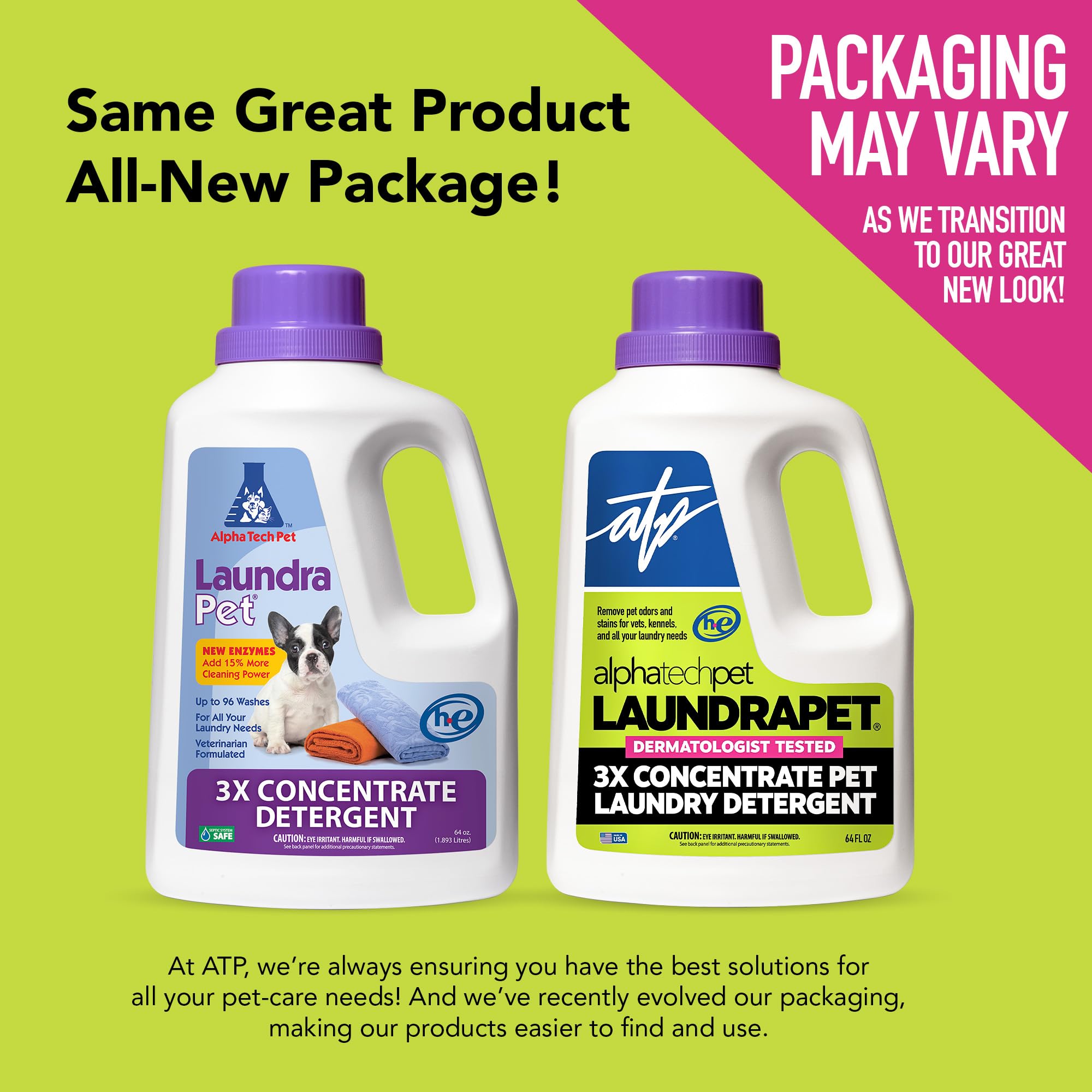 LaundraPet Enzymatic Pet Laundry Detergent by Alpha Tech Pet

