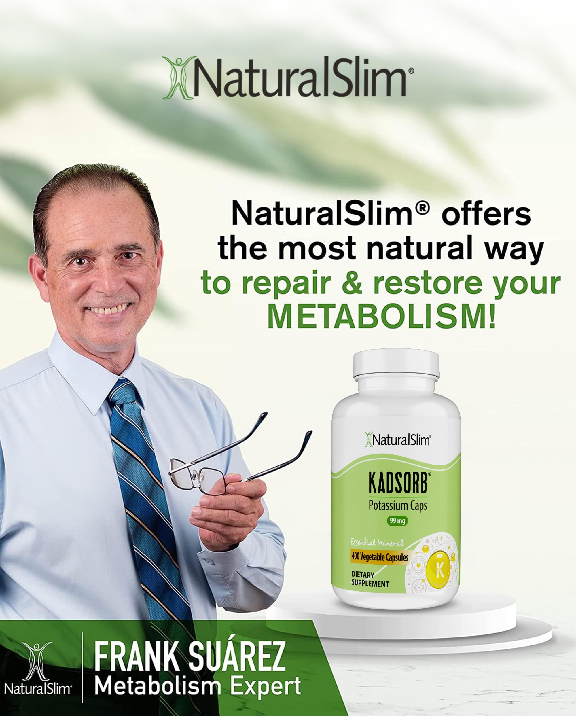 NaturalSlim Potassium Citrate Gluconate Supplement

