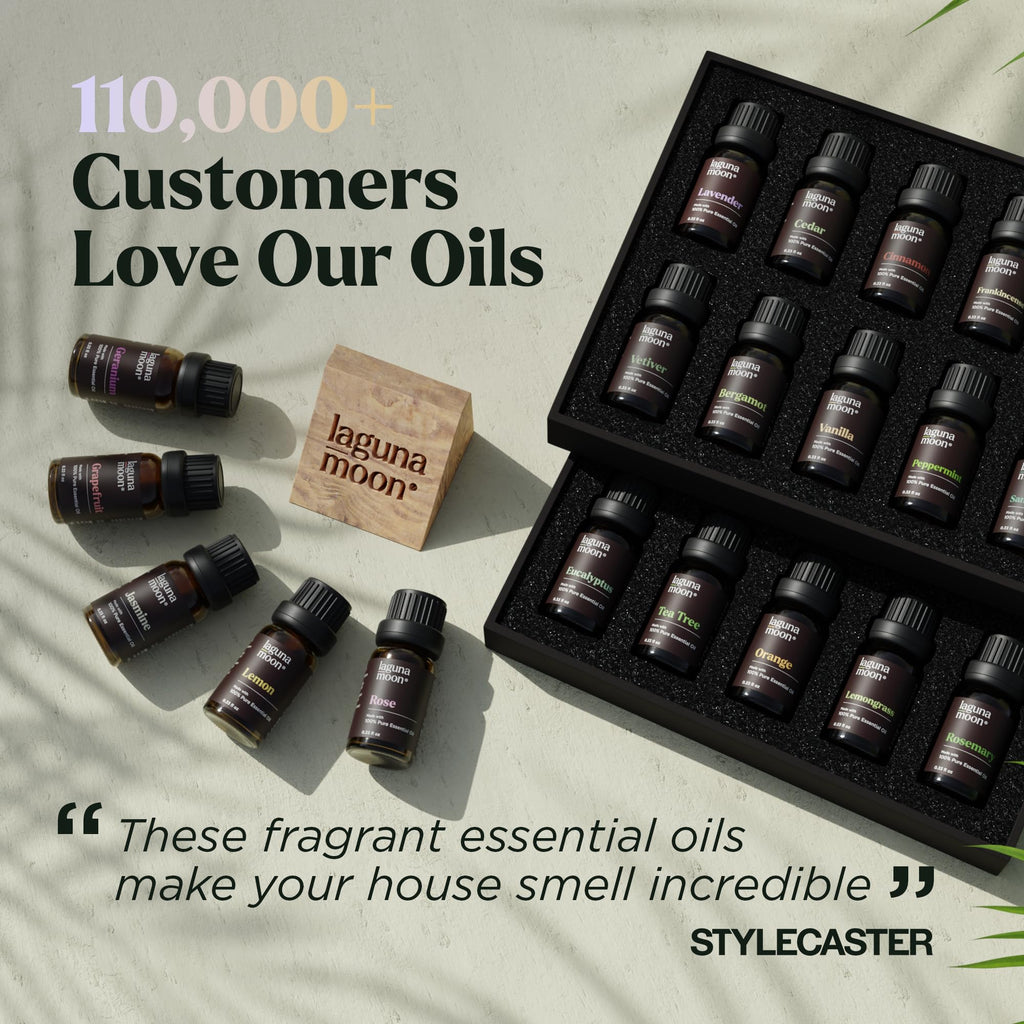Lagunamoon Essential Oils Set for Diffusers

