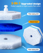 Clorox Toilet Brush Refills with Snap-On Wand

