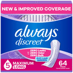 Always Discreet Women's Incontinence Pads - Heavy Absorbency

