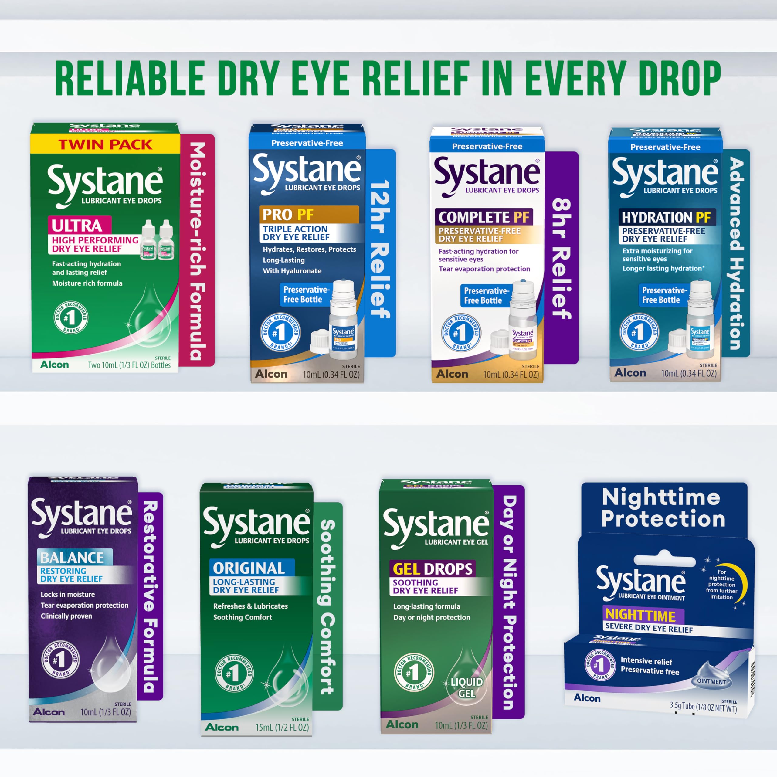 Systane Ultra Lubricant Eye Drops - Dry Eye Relief

