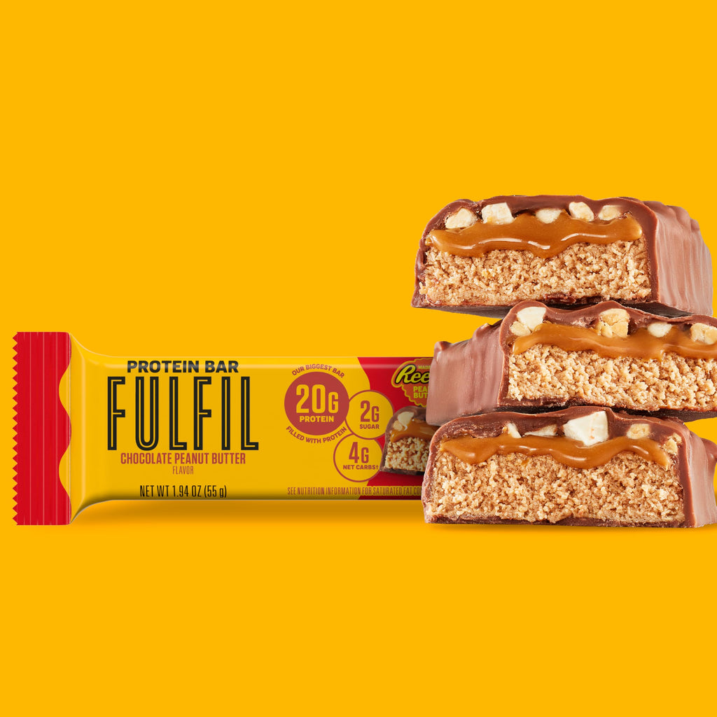 FULFIL Chocolate Peanut Butter Bar with Reese's

