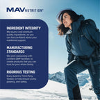 Omega-3 Fish Oil by MAV Nutrition - Triple Strength DHA

