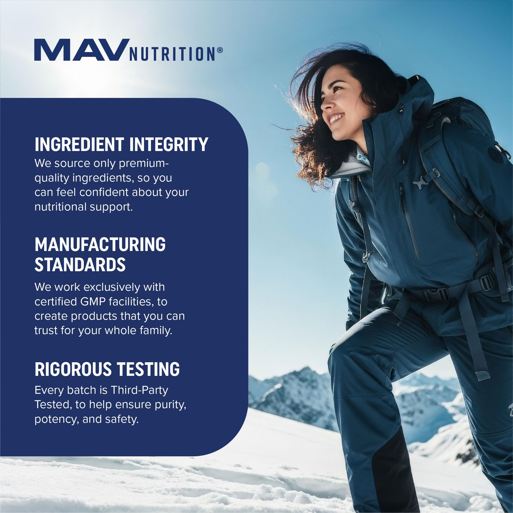 Omega-3 Fish Oil by MAV Nutrition - Triple Strength DHA

