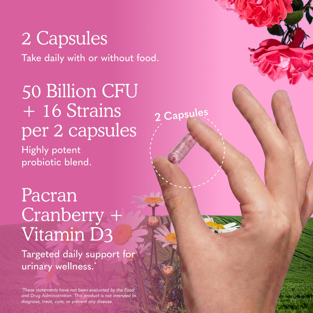 Garden of Life Urinary Tract Probiotics 50 Billion CFU

