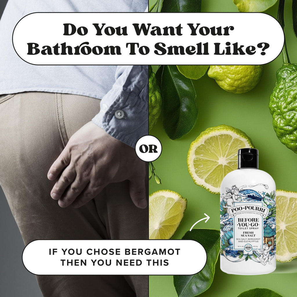 Poo-Pourri Toilet Spray - Odor-Blocking Freshness

