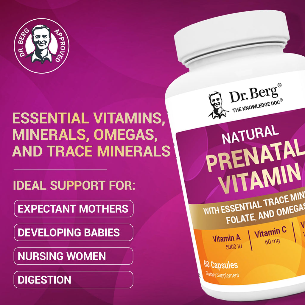 Dr. Berg Prenatal Multivitamin for Women | Pregnancy Support

