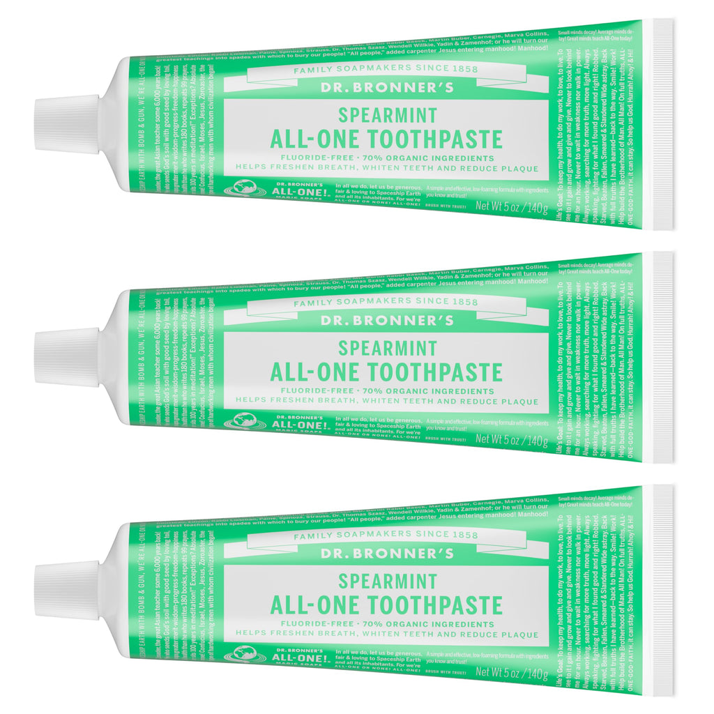 Dr. Bronner’s All-One Fluoride-Free Toothpaste for Adults


