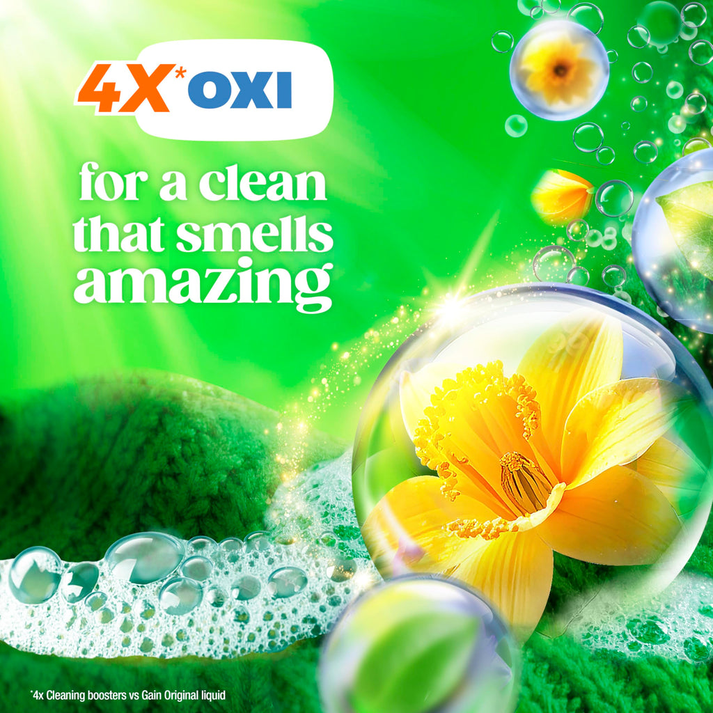 Gain All-in-One Laundry Detergent for Deep Clean | Freshness

